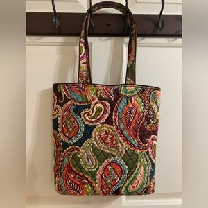 Vera Bradley Tote in Heirloom Paisley